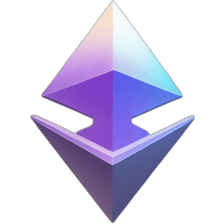 Ethereum cryptocurrency logo emoji