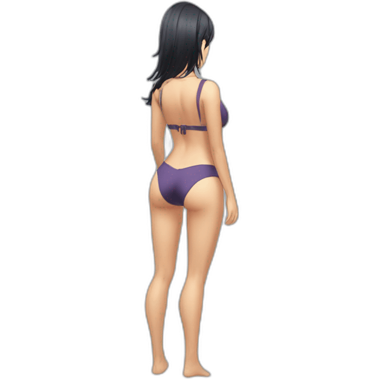 nico robin full body pawg tight small swimsuit back shot emoji