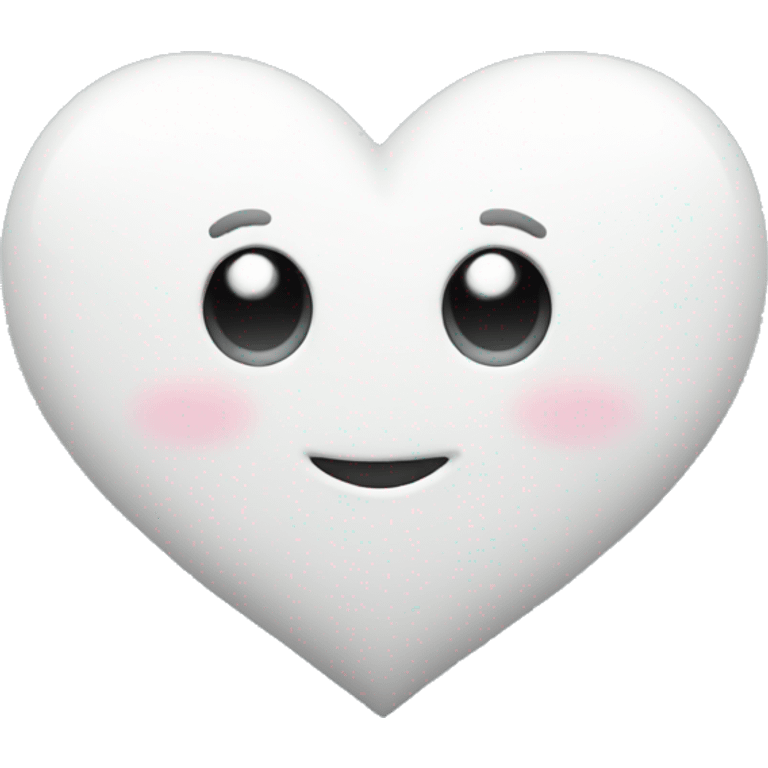 cute small white heart emoji