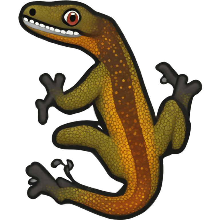 Goanna Aboriginal design  emoji