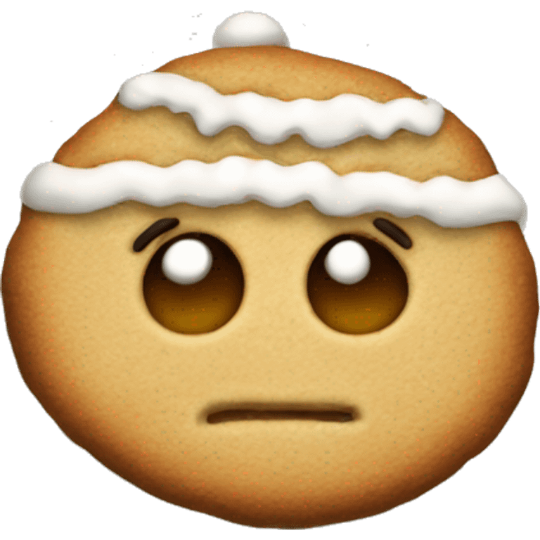 Christmas cookie emoji