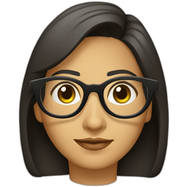 Xochitl Gomez eyeglass emoji