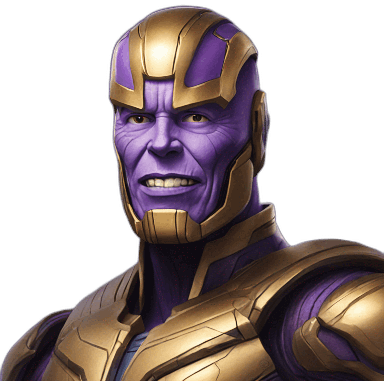 Elon musk as thanos emoji