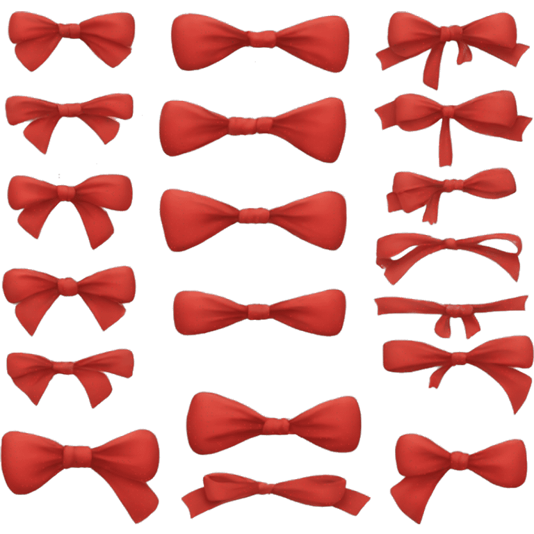 Bow red emoji