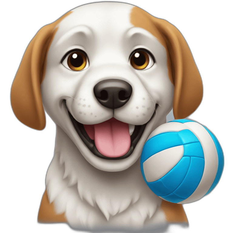 dog-playing-volleyball-setting emoji