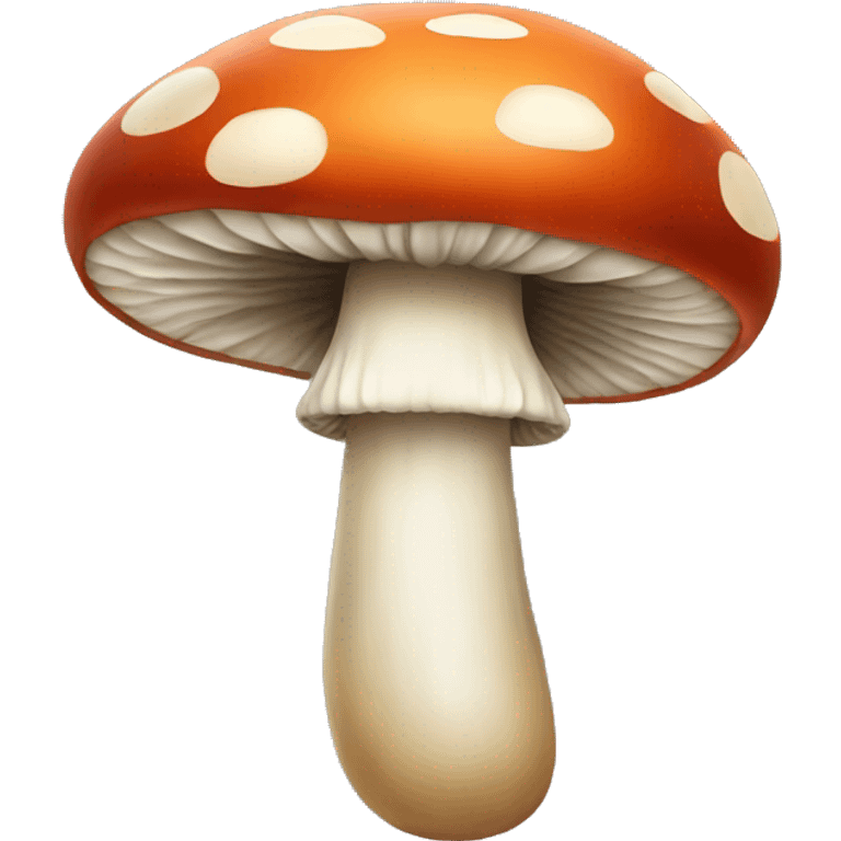 Funny mushroom emoji