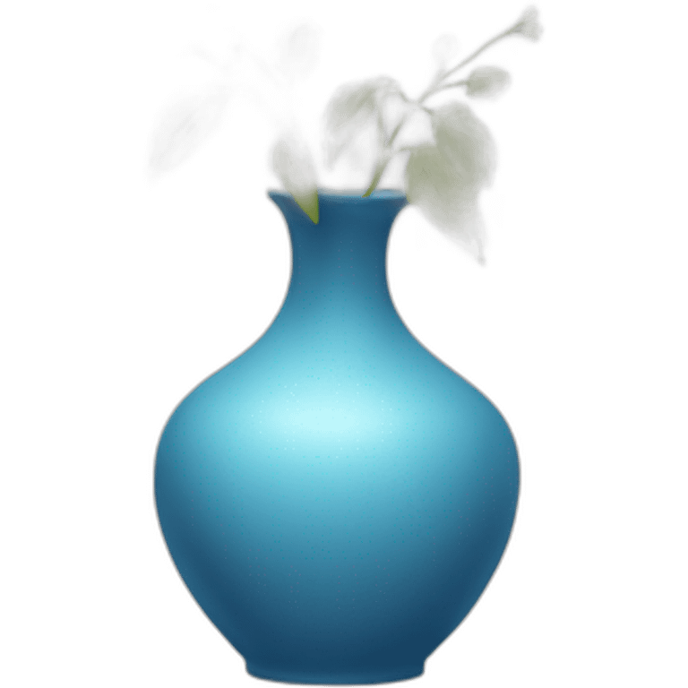 Vase bleu emoji