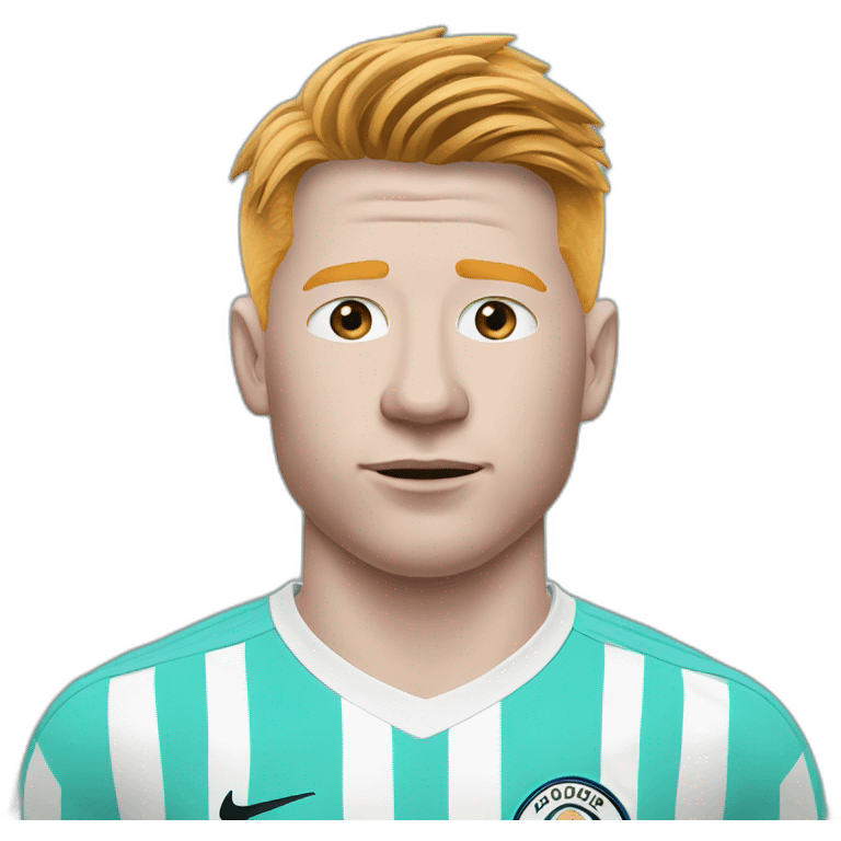 de bruyne realistic emoji