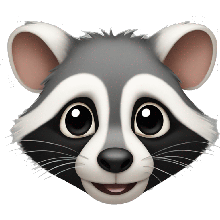 rat faced racoon emoji