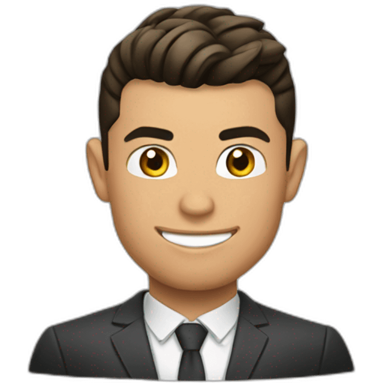 Cristiano Ronaldo suu emoji