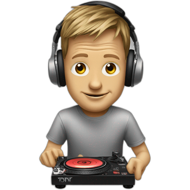 Tony hawk djing emoji