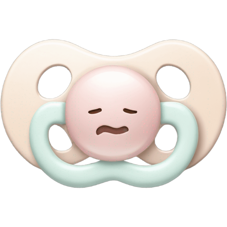 aesthetic baby pacifier emoji