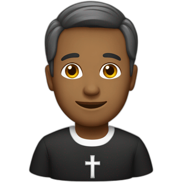 Homme catholique emoji