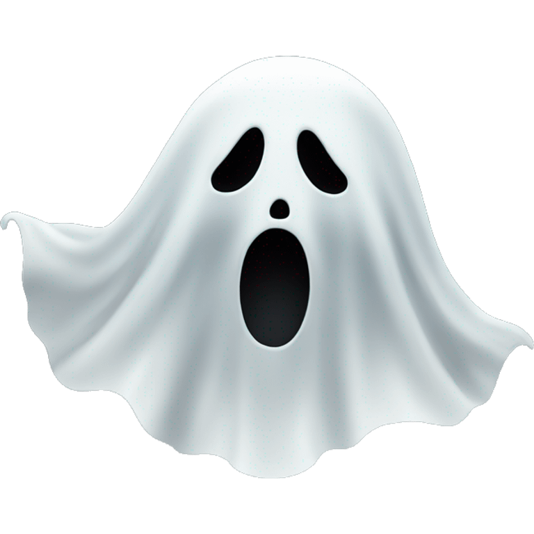 Ghost + face = ghostface emoji