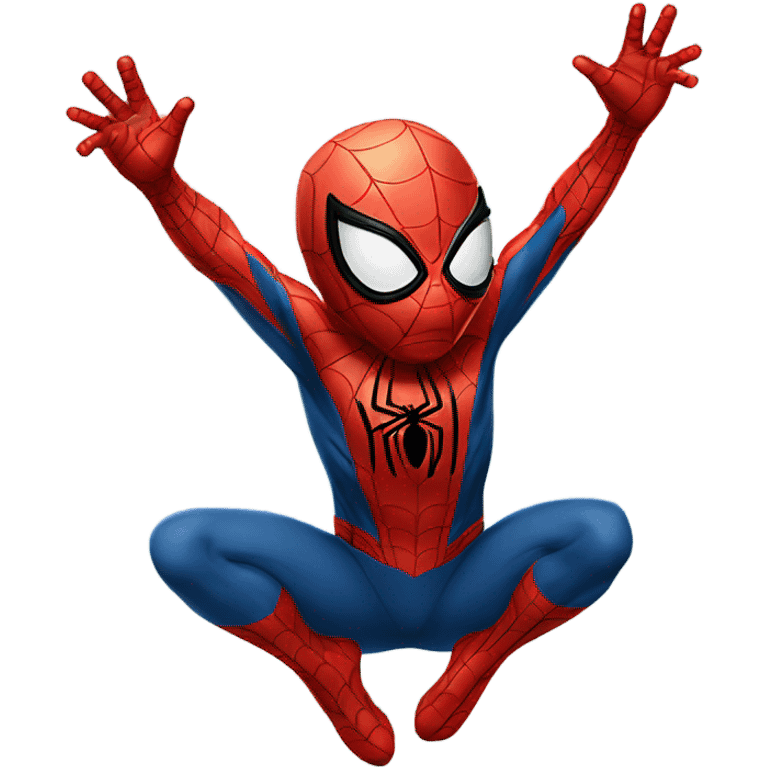 Spider-Man praising God emoji