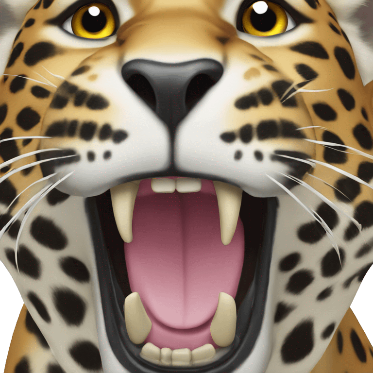 roaring jaguar emoji