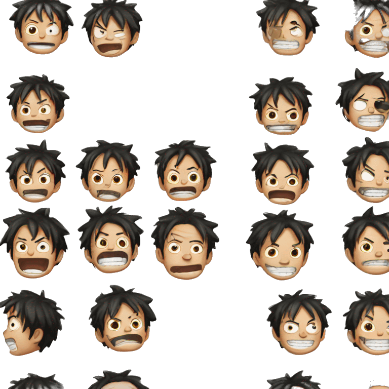 Luffy emoji