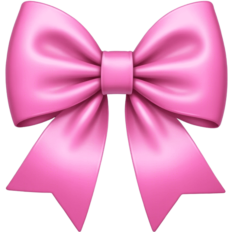 Pink bow emoji