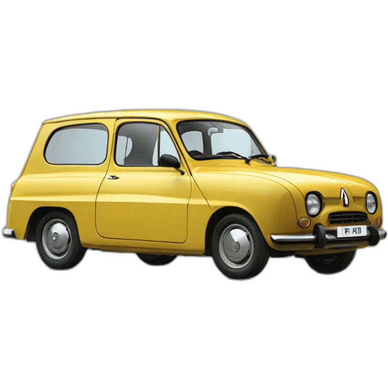 Renault 4L emoji