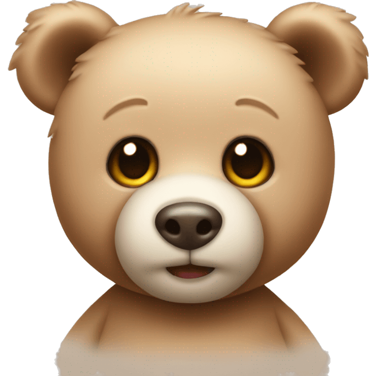 Cute Teddy bear emoji