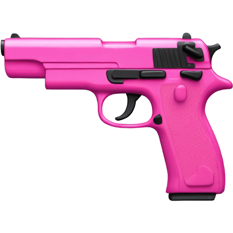 Pink gun  emoji