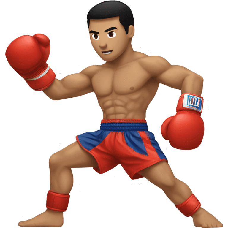 Muay thai emoji