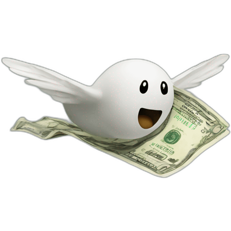 Flying Money emoji