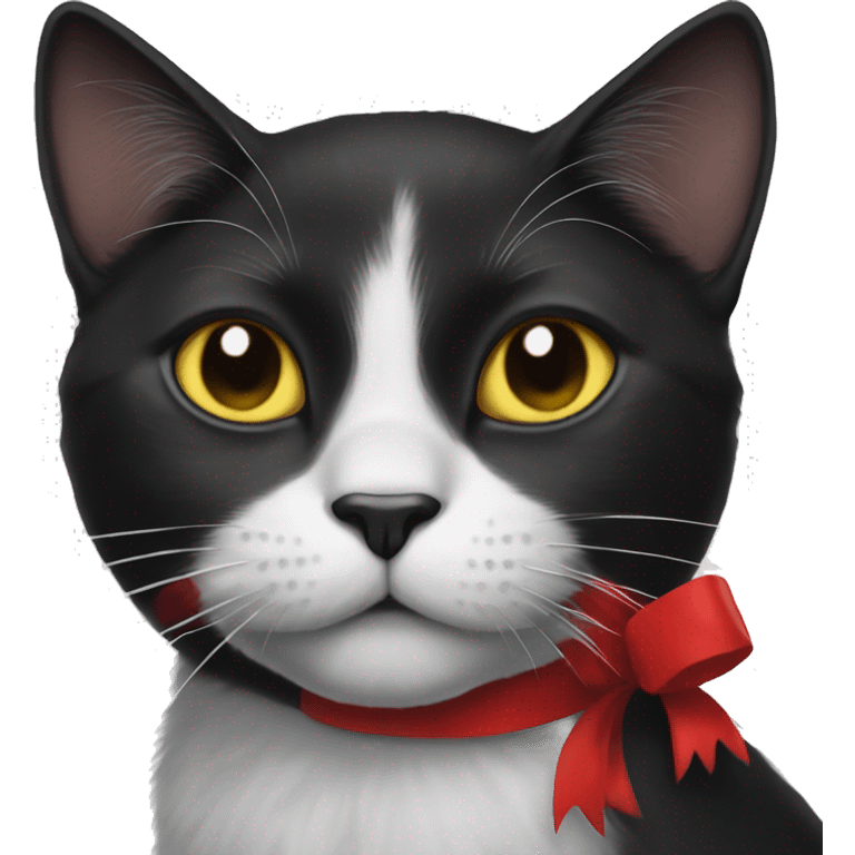 black cat coloring christmas painting  emoji