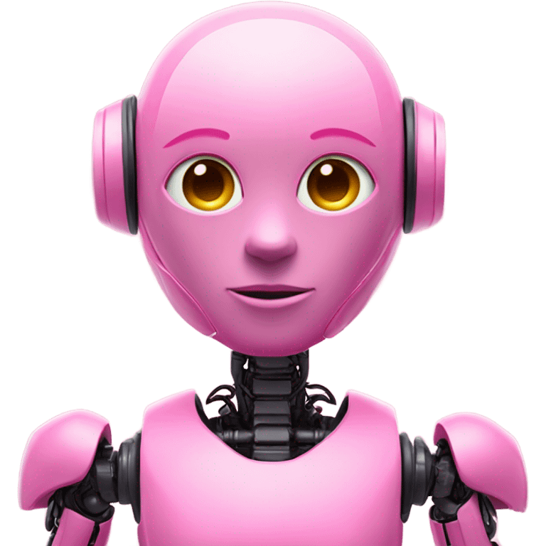 pink AI emoji