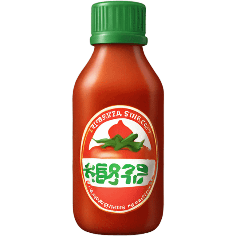 Just one simple Sriracha sauce emoji