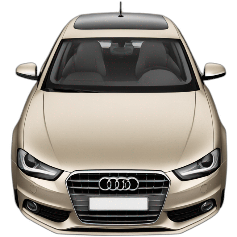 Audi A4 b8 couleur champagne emoji