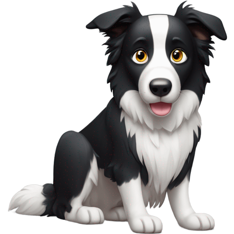 Border collie emoji