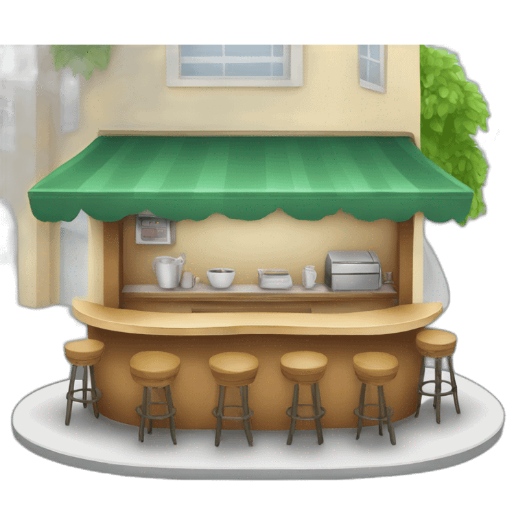 Café Stall  emoji