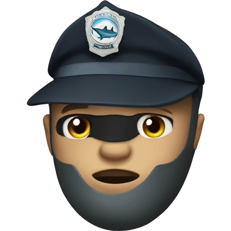 Shark police  emoji