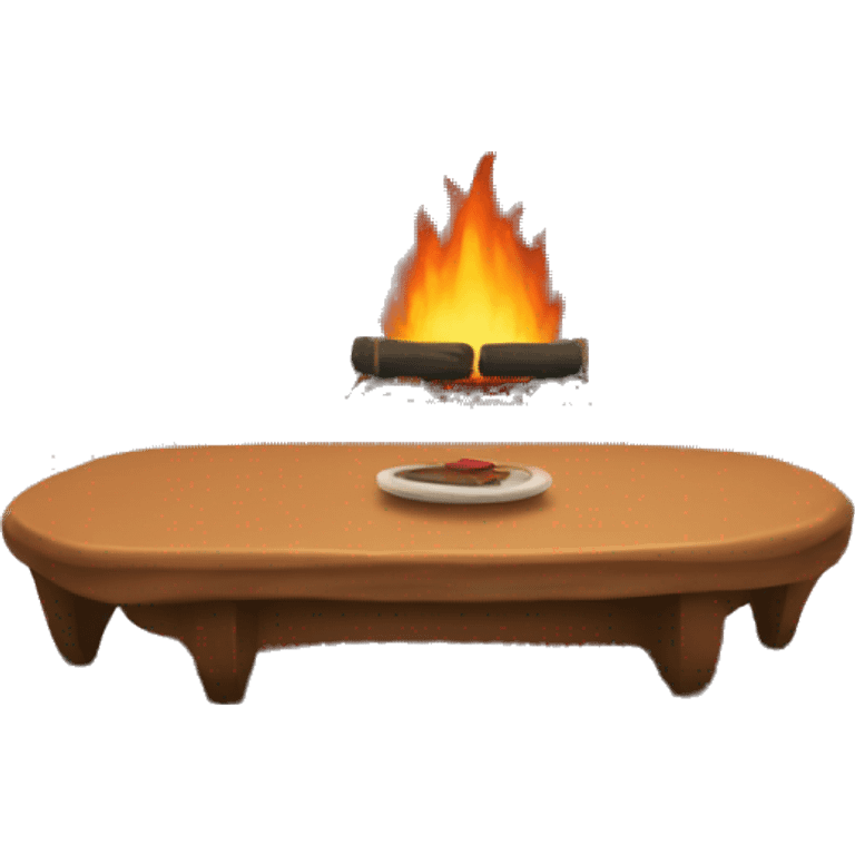 fireplace and sofa emoji