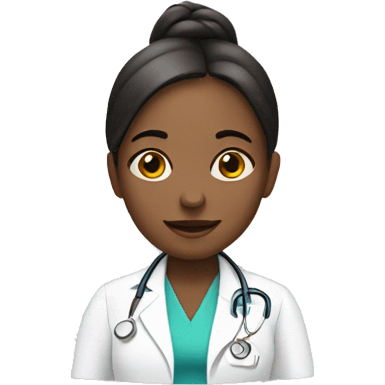 Pregnant doctor emoji