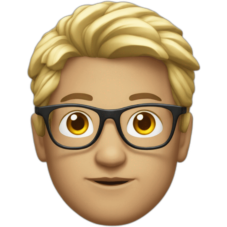 Superheld mit brille emoji