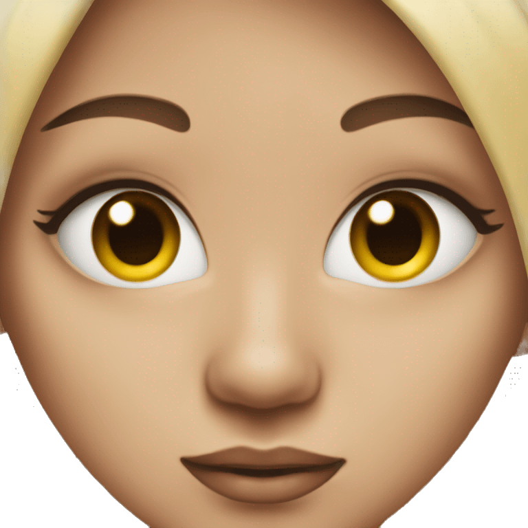 girl with a nose piercing  emoji