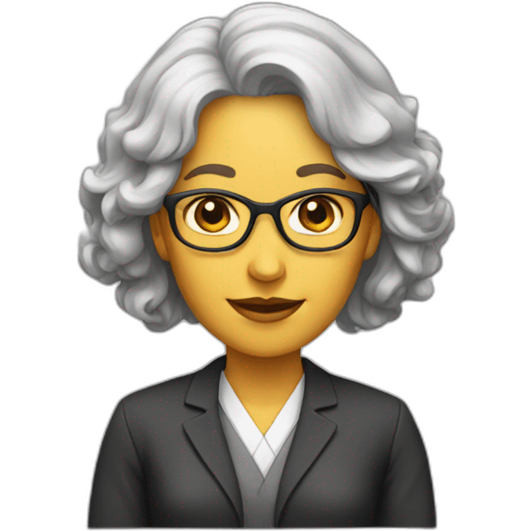 woman professor emoji