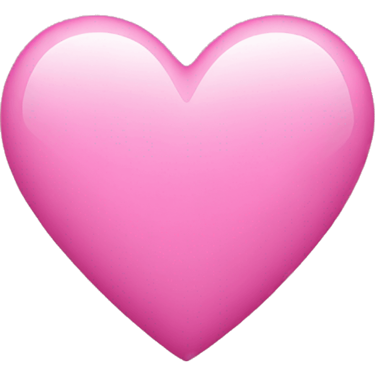 Pink heart  emoji