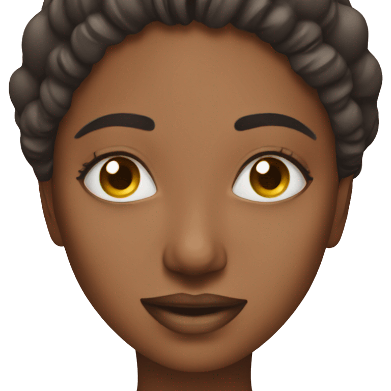 Woman doing skincare emoji