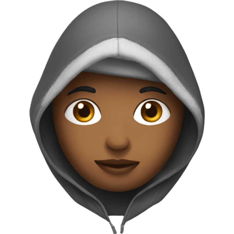 Ombre capuche emoji