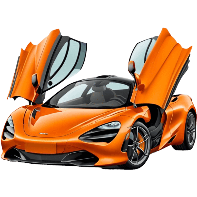 McLaren 720S - McLaren (Model Year: 2021) (Iconic colour: Orange) emoji