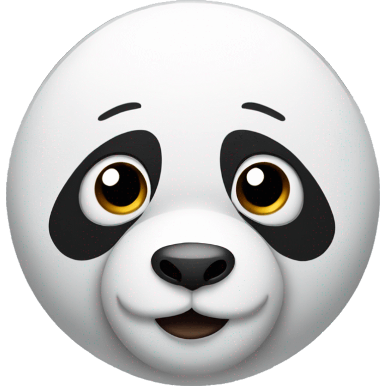 panda bear face emoji