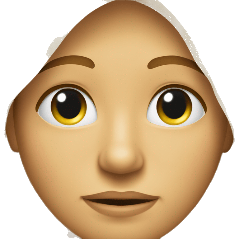 Un solo emoji amarillo con una expresión confundida y ligeramente incómoda, con cejas levantadas, ojos mirando de reojo y boca torcida hacia abajo. emoji