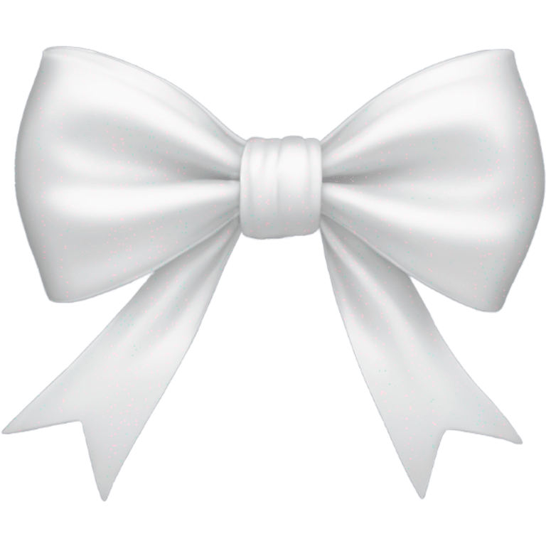 white bow emoji