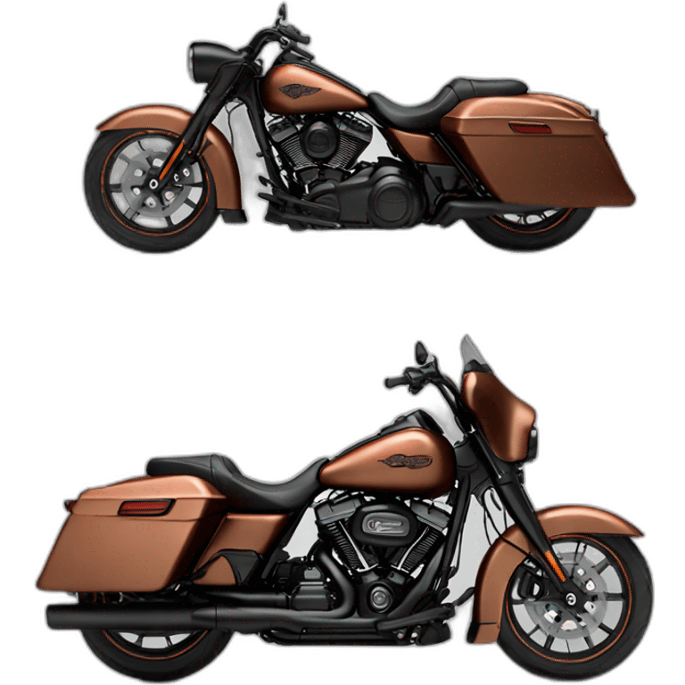 Harley davidson copper emoji