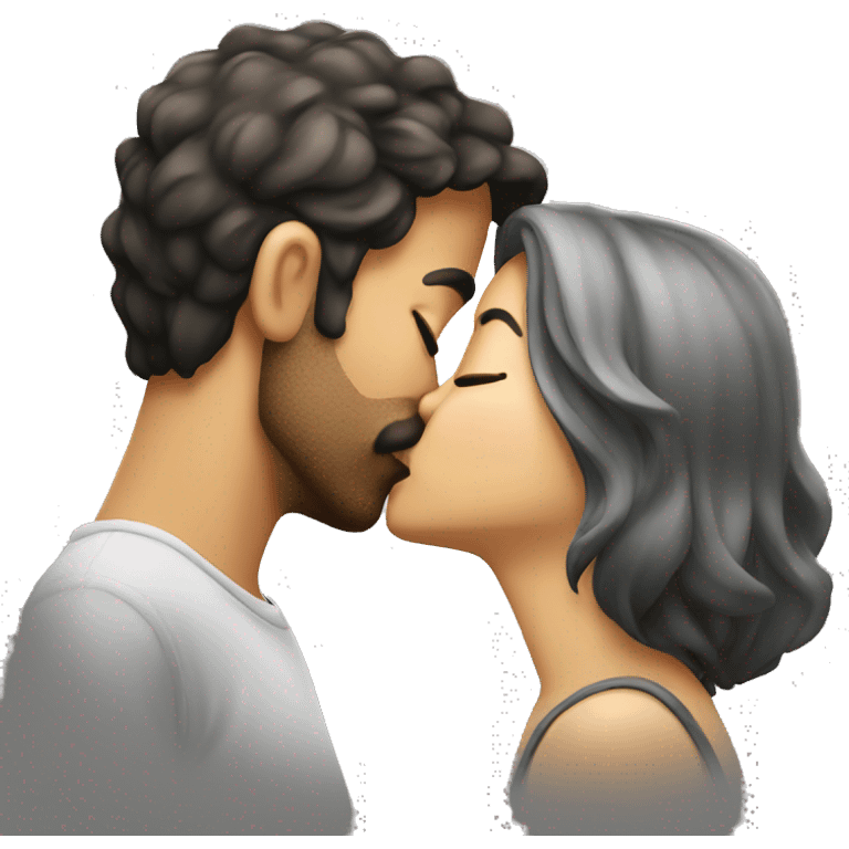 kiss-kiss emoji