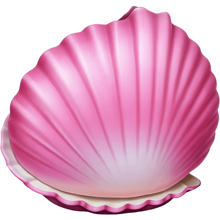 pink shell emoji