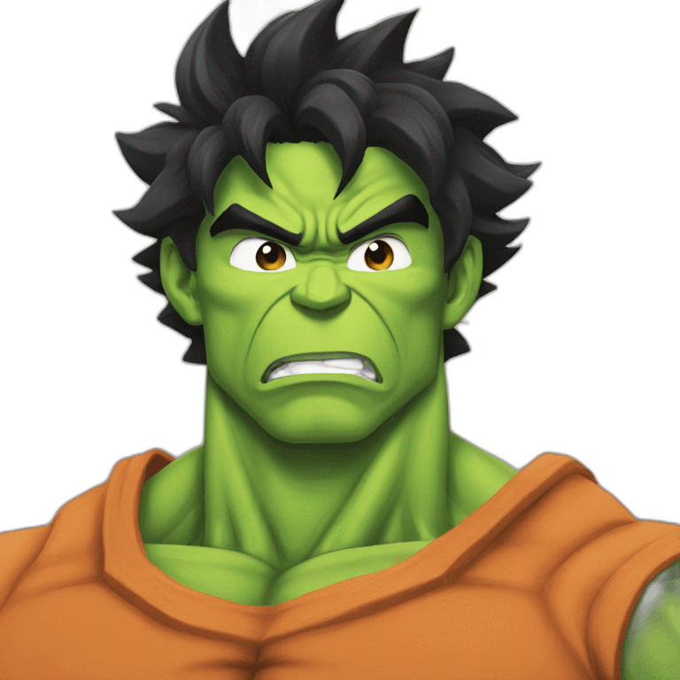 Goku hulk emoji